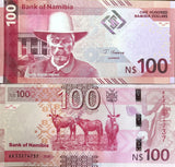 Namibia 100 Dollars 2026 P 23 NEW Design UNC