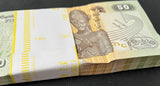 Egypt 50 Piastre Mixed Year P 70 AUnc LOT 100 PCS 1 Bundle