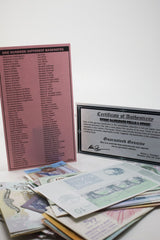 World Collectible Set 100 Different notes UNC with List and Certification