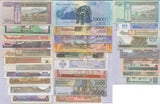 World Banknotes Set 30 Pcs ALL UNC # 1