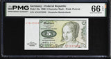 Germany Federal republic 5 Mark 1960 P 18 a Gem UNC PMG 66 EPQ