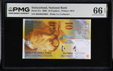 Switzerland 10 Franken 2008 P 67 c Gem UNC PMG 66 EPQ