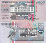 Suriname 1000 Gulden 1995 P 140 b UNC
