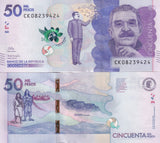 Colombia 50000 Pesos 2021 P 462 UNC