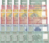 Lebanon Set 6 X LOT 5 = 30 UNC 1000 - 100000 LIVRES 2016-2022 P 90 91 92 - P 95