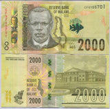 Malawi 2000 Kwacha 2021 P 69 UNC