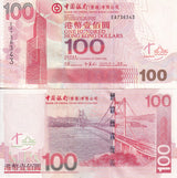Hong Kong 100 Dollars 2006 P 337 c BOC UNC