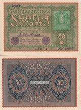Germany 50 Mark 1919 " Reihe 1" P 66 UNC