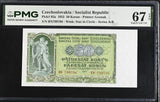 Czechoslovakia 50 Korun 1953 P 85 a Superb Gem UNC PMG 67 EPQ
