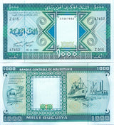 Mauritania 1000 Ouguiya 1989 P 7A Camel & Ship Unissued 2024 UNC