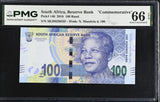 South Africa 100 Rands 2018 Commemorative P 146 Gem UNC PMG 66 EPQ