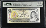 Canada 1 Dollar 1973 P 85 a BC 46a-i Lawson Bouey GEM UNC PMG 66 EPQ