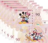 Test note Mickey in Shanghai Disneyland 90th UNC LOT 5 PCS