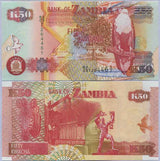 Zambia 50 Kwacha 2003 P 37 d UNC