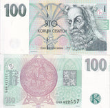 Czech Republic 100 Korun 1997 Serie G P 18 e UNC