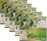 Sao Tome & Principe, Saint Thomas 50 Dobras polymer 2026 Commemorative NEW LOT 5 UNC