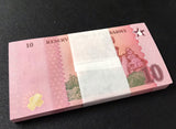 Zimbabwe 10 Zig 2026 P 115 New Design Buffalo UNC LOT 100 PCS 1 Bundle