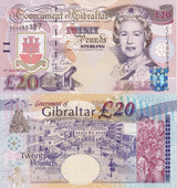 Gibraltar 20 Pounds 2004 P 31 a UNC
