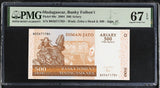 Madagascar 500 Ariary 2004 P 88 c Superb Gem UNC PMG 67 EPQ