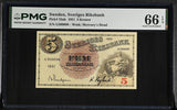 Sweden 5 Kronor 1951 P 33 ah Gem UNC PMG 66 EPQ