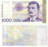 Norway 1000 Kroner 2004 P 52 b Norges Bank UNC