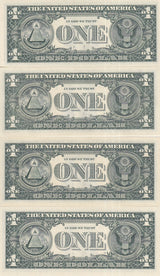 United States Set 4 Pcs 1 Dollars Mixed State Random Years P 544 549 UNC