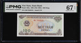 Vietnam 100 Dong 1991 ND 1992 P 105 a Superb Gem UNC PMG 67 EPQ