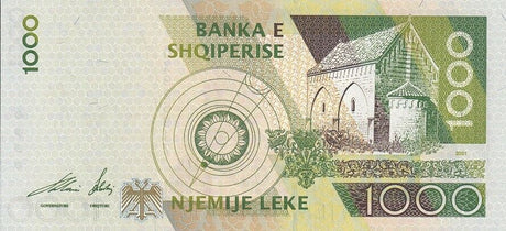 Albania 1000 Leke 2001 P 69 UNC