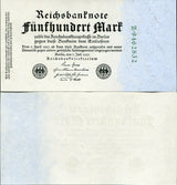 Germany 100 Mark 1922 P 74 b Crisp but XF/AU , Reichsbank, redemption 1923