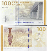 Denmark 100 Kroner 2015 Rohde & Sørensen P 66 d UNC