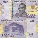 Angola 5000 Kwanzas 2020 P 164 UNC