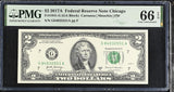 United States 2 Dollars USA 2017A P 545 G Chicago Gem UNC PMG 66 EPQ