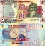 Sierra Leone 1 Leones 2022 P 34 Lot 100 Pcs 1 Bundle