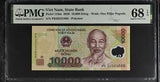 Vietnam 10000 Dong 2020 Polymer P 119 m Superb Gem UNC PMG 68 EPQ