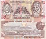 Honduras 10 Lempiras 2010 P 86 UNC