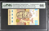 Kazakhstan 1000 Tenge ND 2013 P 44 COMM. AA Prefix Gem UNC PMG 66 EPQ