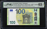 Euro 100 Euro Germany 2019 P 31 w Gem UNC PMG 65 EPQ
