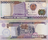 Mozambique 500000 Meticais 2003 P 142 UNC