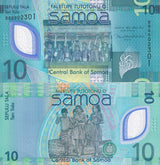 Samoa 10 Tala ND 2023/2024 P 48 Polymer UNC