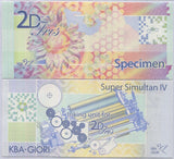 TEST NOTE KBA GIORI Super Simultan 2D-IRIS Small Size SPECIMEN
