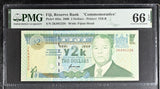Fiji 2 Dollars 2000 P 102 a Commemorative Gem UNC PMG 66 EPQ