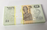 Egypt 50 Piastre Mixed Year P 70 UNC LOT 100 PCS 1 Bundle