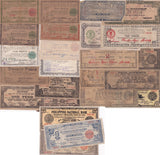 Philippines Set of 24 Death Sentence Guerilla Money of World War II Circulated