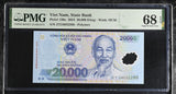 Vietnam 20000 Dong 2024 P 120 o Superb Gem UNC PMG 68 EPQ TOP POP