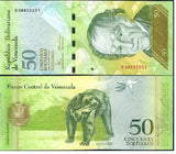 Venezuela 50 Bolivares 2008 P 92 UNC