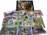 World Collectible Wildlife Set 50 Piece Collection of World Stamps