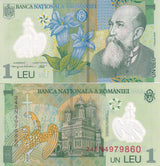 Romania 1 Leu 2018/2024 P 117 Polymer UNC