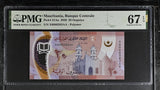 Mauritania 20 Ouguiya 2020 P 21Aa Superb Gem UNC PMG 67 EPQ
