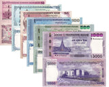 Bangladesh SET 6 UNC 10 20 50 100 500 1000 Taka 2025 2026 P 76 77 78 79 P 81 82