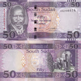 South Sudan 50 Pounds 2019 P 14 UNC